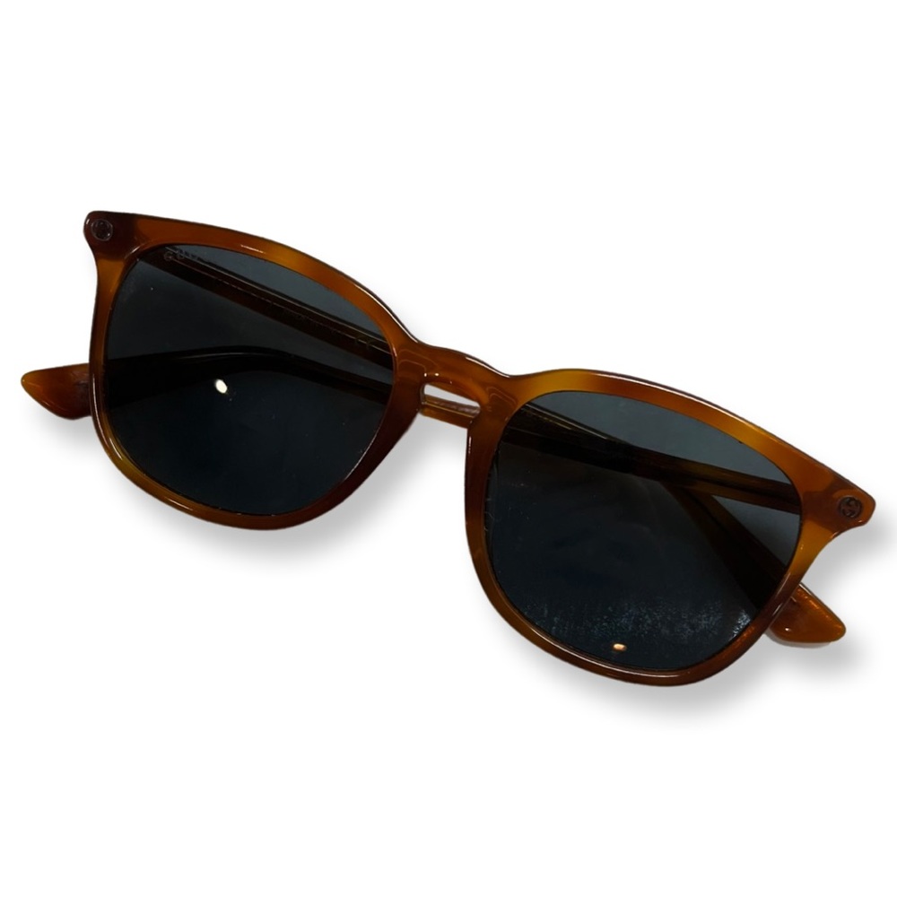 Gucci Sunglasses Light Tortoise Retro Shape